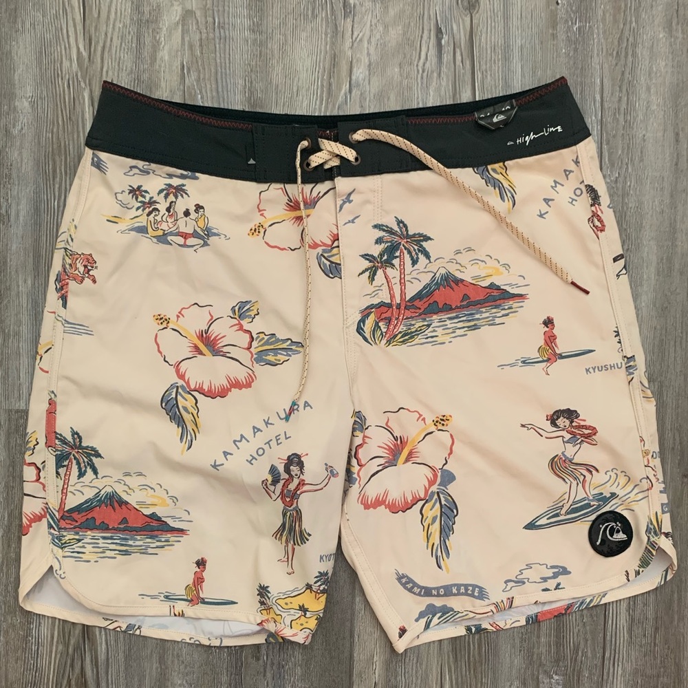 Men’s Quicksilver Hawaiian Boardshorts